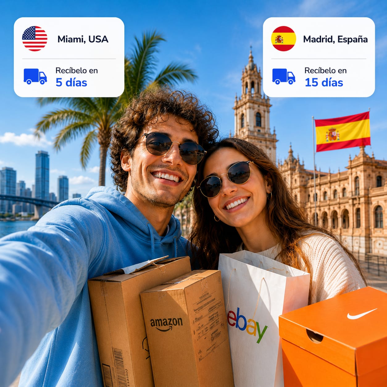 Compra en Miami y Espa&ntilde;a con Delex